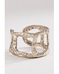 By Anthropologie - Textured Statement Ring - Lyst
