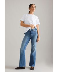 PAIGE - Marlow Skimmer Flare Jeans - Lyst