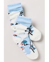Anthropologie - Sherpa Cosy Socks - Lyst