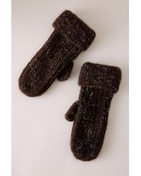 By Anthropologie - Chunky Knitted Mittens - Lyst