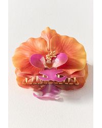 By Anthropologie - Lotus Flower Hair Claw Clip - Lyst