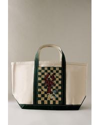 By Anthropologie - The Hartley Large Canvas Tote Bag - Lyst