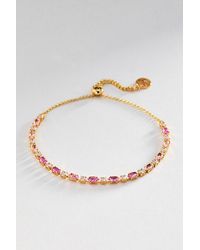 Maeve - Crystal Tennis Bracelet - Lyst