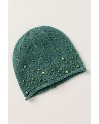 By Anthropologie - Cuffless Embellished Beanie - Lyst