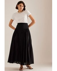 Bardot - Amorette Basque-Waist Maxi Skirt - Lyst