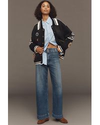 Maeve - The Colette Full-Length High-Rise Wide-Leg Jeans By - Lyst