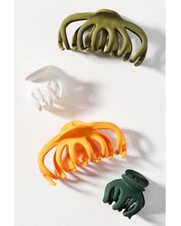 By Anthropologie - Octopus Hair Claw Clips, Set Of 4 - Lyst