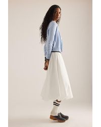 By Anthropologie - The Juliet Crew-Neck Cardigan: Cotton-Cashmere Edition - Lyst