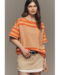 Maeve - Fisherman Stripe T-Shirt - Lyst