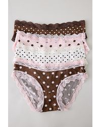 Stripe & Stare - Neapolitan Polka Dot The Original Knicker, 4 Pack - Lyst