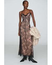 By Anthropologie - Sleeveless Lace Midi Dress - Lyst