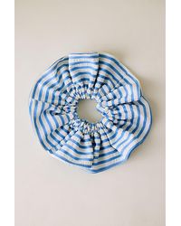 Anthropologie - Oversized Stripe Scrunchie - Lyst