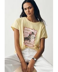 Maeve - Nikki Ackerman Caitlin Boxy T-Shirt By - Lyst
