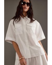 ALIGNE - Short-sleeve Boxy Shirt - Lyst