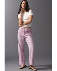 Pilcro - Celeste Mid-Rise Relaxed Jeans By - Lyst