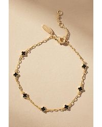 By Anthropologie - Clover Chain Wrap Bracelet - Lyst