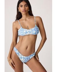 Rhythm - Bayside Crop Bikini Top - Lyst