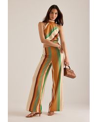Bardot - Pearce Stripe Wide-Leg Trousers - Lyst