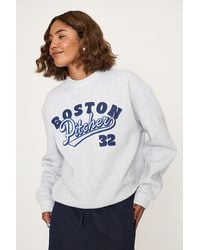 By Anthropologie - Boston Graphic Sweatshirt - Lyst