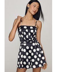 Maeve - Strapless Playsuit - Lyst