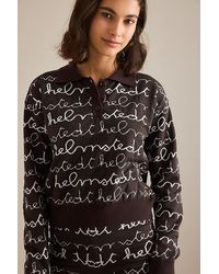 Helmstedt - Knit Logo Sweatshirt - Lyst