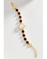 By Anthropologie - Multi-Stone Cateye Watch - Lyst