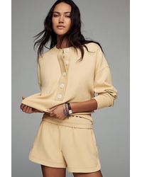 Varley - Reena Button-Front Pullover - Lyst
