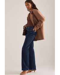 Pistola - Cassie High-Rise Straight-Leg Jeans - Lyst