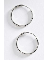 By Anthropologie - Water-Resistant Classic Hoop Earrings - Lyst