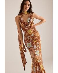 Never Fully Dressed - Sophie Star Fawn Maxi Dress - Lyst