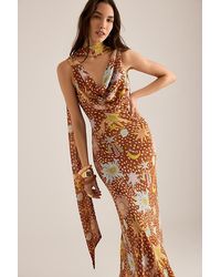 Never Fully Dressed - Sophie Star Fawn Maxi Dress - Lyst