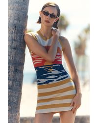Celandine - Sunset Knit Mini Dress - Lyst