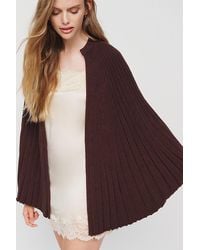 Mare Mare - Ribbed Knit Shawl - Lyst