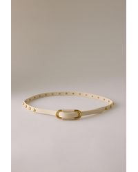 By Anthropologie - Blake Studded Skinny Belt - Lyst