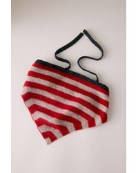 Damson Madder - 100% Wool Triangle Scarf - Lyst