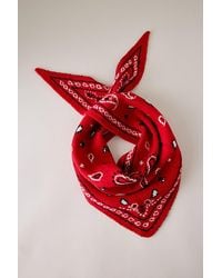 By Anthropologie - Knitted Triangle Bandana Headscarf - Lyst