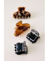 By Anthropologie - Mini Studded Claw Clips, Set Of 4 - Lyst
