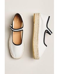 Maeve - Mary Jane Espadrille Flats - Lyst