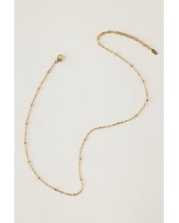By Anthropologie - Water-Resistant Dainty Beaded Necklace - Lyst