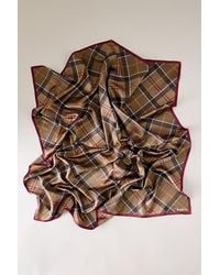 Barbour - Kinsale Tartan Headscarf - Lyst