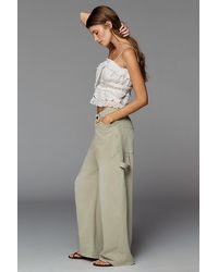 Pilcro - The Kayden High-Rise Carpenter Barrel Trousers By - Lyst