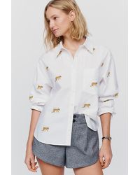 Maeve - The Shrunken Bennet Buttondown Shirt By - Lyst