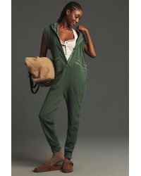 Daily Practice by Anthropologie - Vapor Waffle Jumpsuit - Lyst