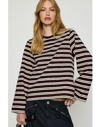 Barbour - Maplewood Stripe 100% Cotton Long-Sleeve Top - Lyst