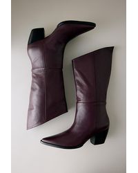 Matisse - Edie Leather Asymmetric Boots - Lyst