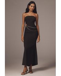 Mare Mare - Strapless Hardware Maxi Dress - Lyst