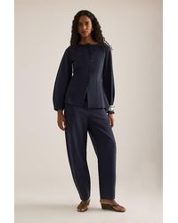 ALIGNE - Markus Ponte Barrel Trousers - Lyst