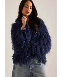 By Anthropologie - Knit Fringe Cardigan - Lyst