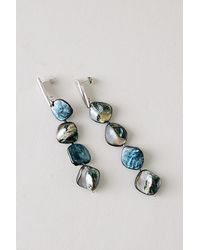 By Anthropologie - Stone Drop Earrings - Lyst