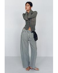 Pilcro - The Kayden High-Rise Carpenter Barrel Jeans By - Lyst